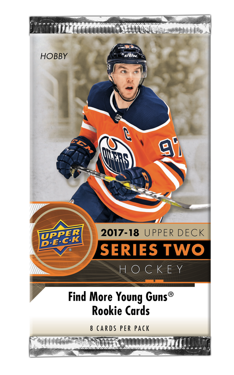 2017-18 Upper Deck Series 2 Hockey Hobby Pack