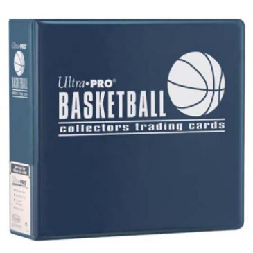 Ultra Pro 3" Blue Basketball Album | Eastridge Sports Cards