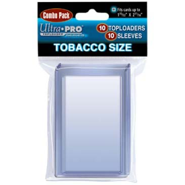 Ultra Pro Tobacco Card Size Toploader with Sleeves 10ct | Eastridge Sports Cards