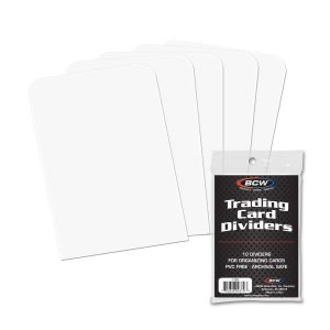 BCW Trading Card Dividers 10ct | Eastridge Sports Cards