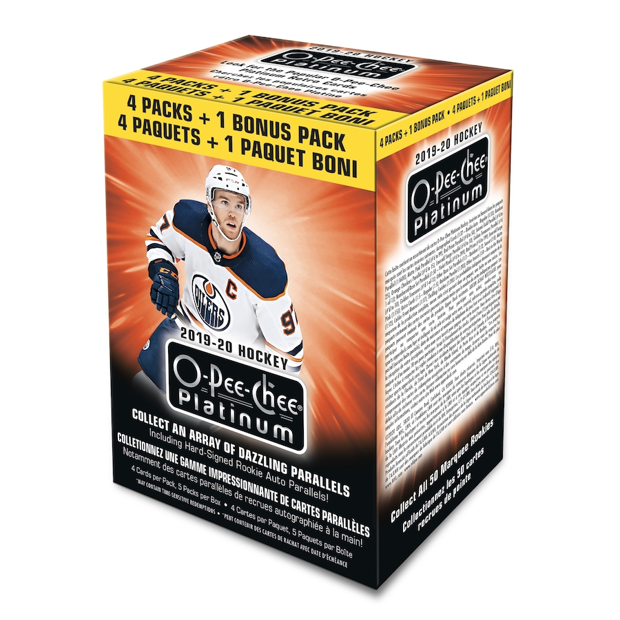 2019-20 Upper Deck O-Pee-Chee Platinum Hockey Blaster Box | Eastridge Sports Cards