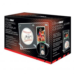 Ultra Pro Clear Ball & Card Flip Display | Eastridge Sports Cards