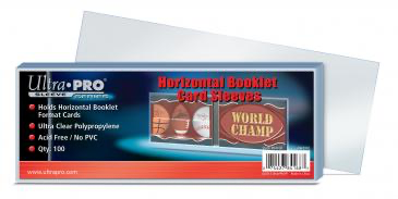 Ultra Pro Horizontal Booklet Card Sleeves - 100ct