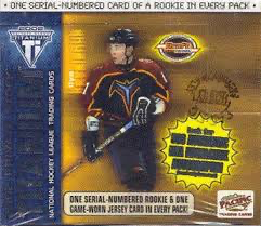 2001-02 Pacific Private Stock Titanium Draft Edition Hockey Hobby Box
