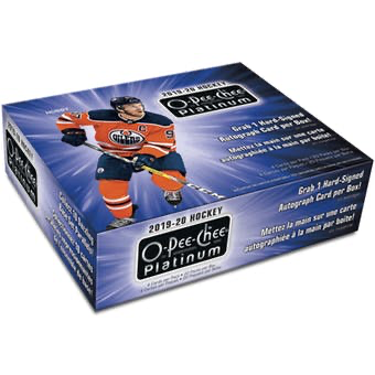 2019-20 Upper Deck O-Pee-Chee Platinum Hockey Hobby Box | Eastridge Sports Cards