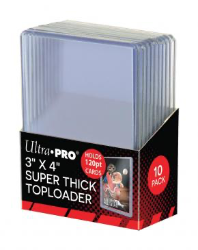 Ulta Pro 3" X 4" Super Thick 120pt Toploaders 10ct | Eastridge Sports Cards