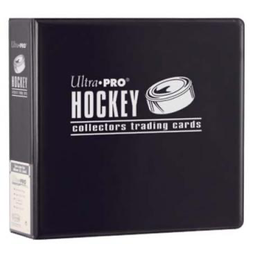 Ultra Pro 3" Black Hockey Album | Eastridge Sports Cards
