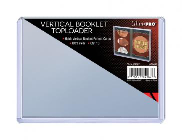 Ultra Pro Vertical Booklet Toploaders 10ct