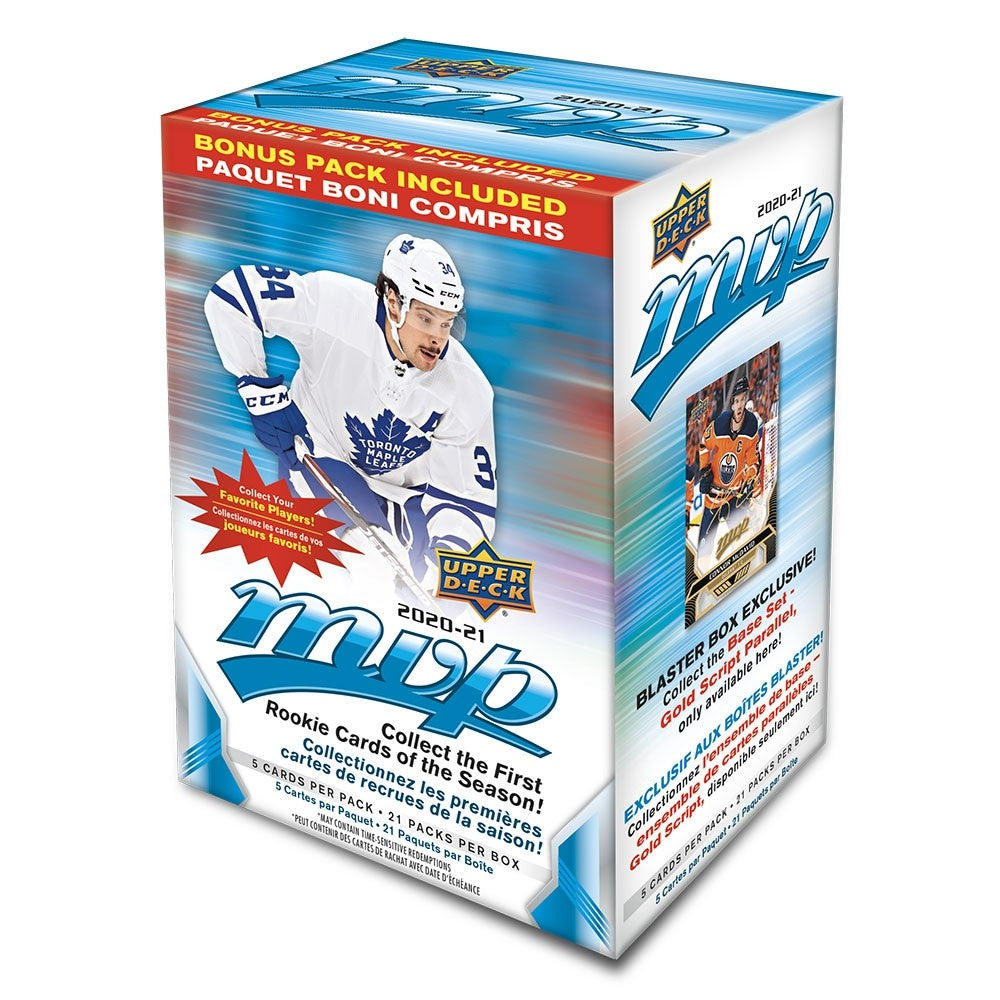 2020-21 Upper Deck MVP Hockey Blaster Box