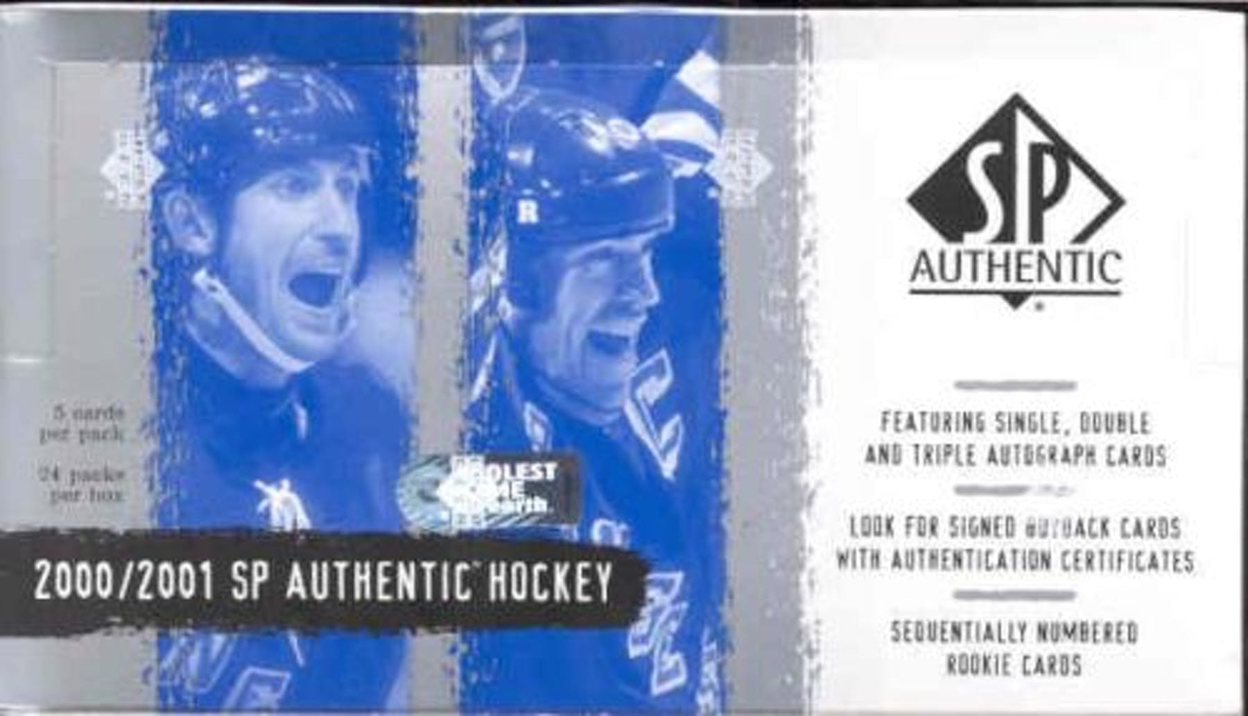 2000-01 Upper Deck SP Authentic Hockey Hobby Box | Eastridge Sports Cards