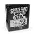 BCW Sports Card Collection 3" D-ring Binder- Black