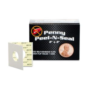BCW Peel-N-Seal Flips 2x2 - Adhesive - Penny | Eastridge Sports Cards