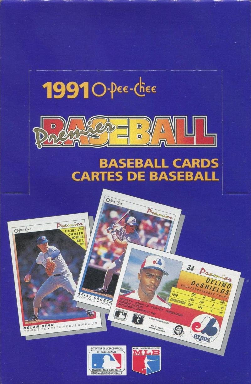 1991 O-Pee-Chee Premier Baseball Hobby Box | Eastridge Sports Cards