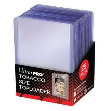 Ultra Pro Tobacco Size Toploader 25ct | Eastridge Sports Cards