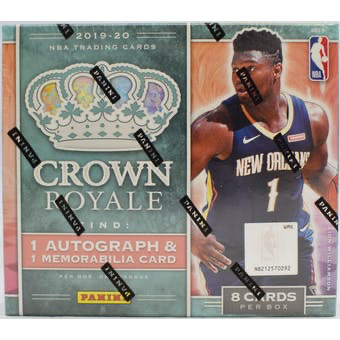 2019-20 Panini Crown Royale Basketball Hobby Box | Eastridge Sports Cards