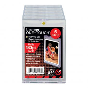 Ultra Pro 180pt UV One-Touch Magnetic Holder 5 pack | Eastridge Sports Cards