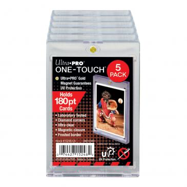 Ultra Pro 180pt UV One-Touch Magnetic Holder 5 pack