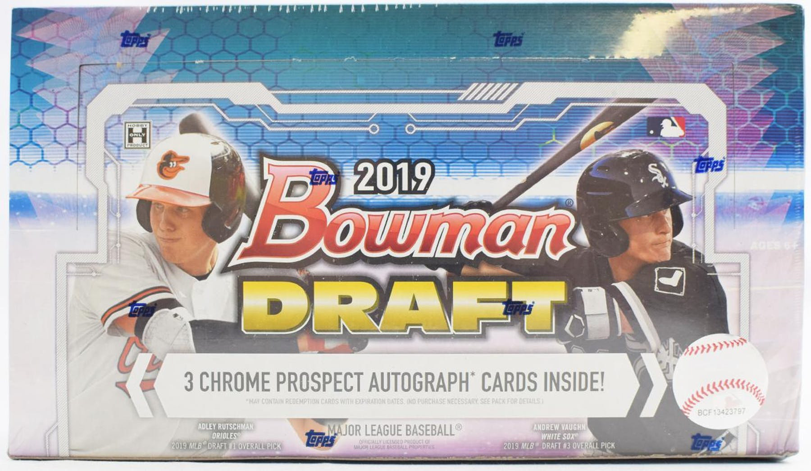 2019 Bowman Draft Baseball Hobby Jumbo Box
