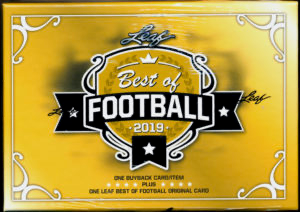 2019 Leaf Best Of Football Hobby Box | Eastridge Sports Cards