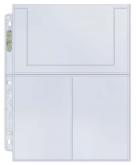 Ultra Pro 3-Pocket Platinum Page for 4" X 6" Photos 100ct | Eastridge Sports Cards