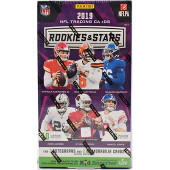 2019 Panini Rookies & Stars Football Hobby Box | Eastridge Sports Cards