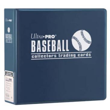 Ultra Pro 3" Blue Baseball Album | Eastridge Sports Cards