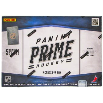 2012-13 Panini Prime Hockey Hobby Box | Eastridge Sports Cards