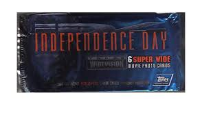 1996 Topps Independence Day Widevision Trading Card Pack