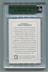 2011-12 ITG Ultimate Memorabilia 11th Edition Ultimate Base Card Silver #16 Tony Esposito  #29/63 | Eastridge Sports Cards