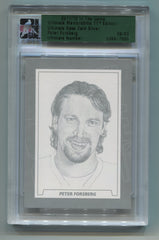 2011-12 ITG Ultimate Memorabilia 11th Edition Ultimate Base Card Silver #18 Peter Forsberg  #59/63 | Eastridge Sports Cards
