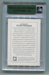 2011-12 ITG Ultimate Memorabilia 11th Edition Ultimate Base Card Silver #18 Peter Forsberg  #59/63 | Eastridge Sports Cards