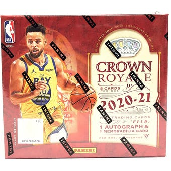 2020-21 Panini Crown Royale Basketball Hobby Box | Eastridge Sports Cards
