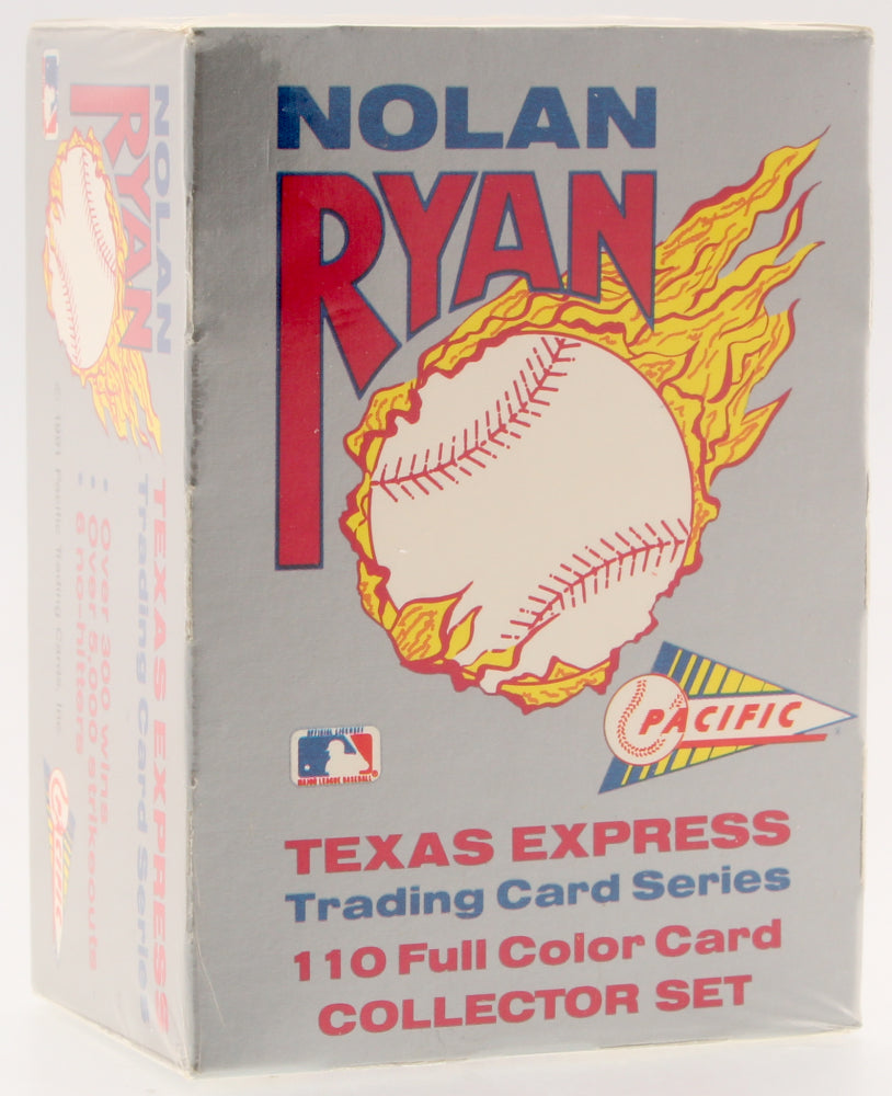 1991 Pacific Trading Nolan Ryan Texas Express 110 Collector Card Set | Eastridge Sports Cards