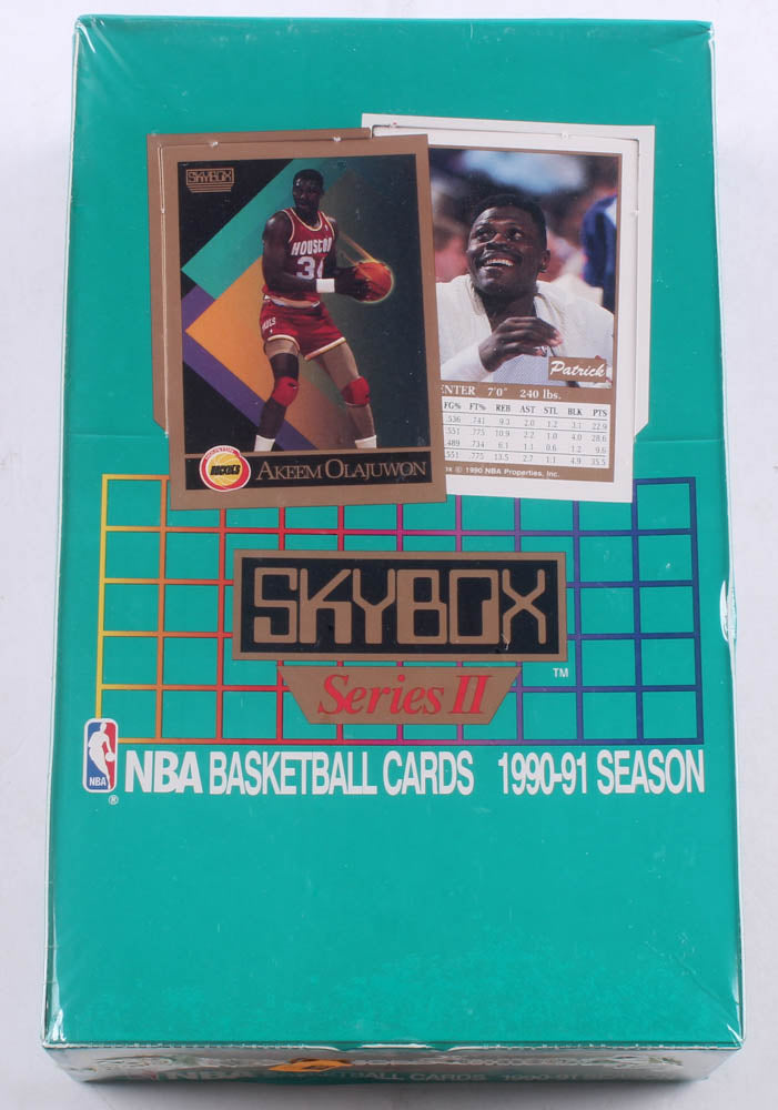 1990-91 Skybox Series 2 Basketball Wax Box