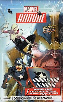 2016 Upper Deck Marvel Annual Hobby Box
