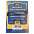 Cardboard Gold Notched Soft Sleeves (100ct)