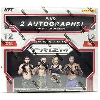 2022 Panini Prizm UFC Hobby Box