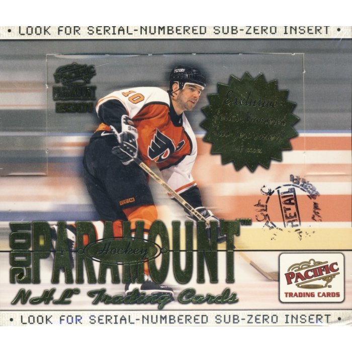 2000-01 Paramount Hockey Retail Box | Eastridge Sports Cards
