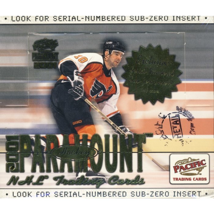 2000-01 Paramount Hockey Retail Box