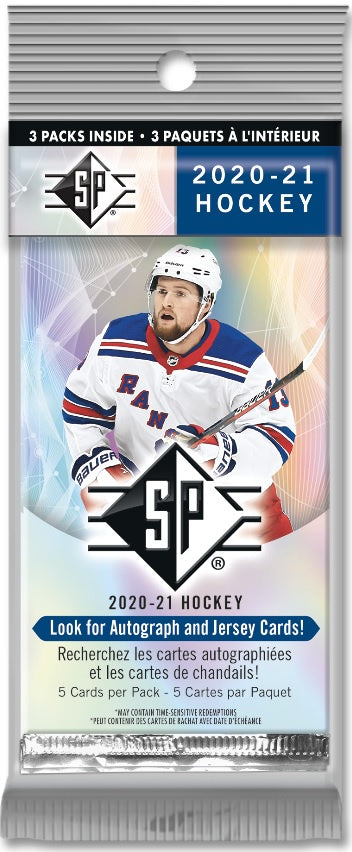 2020-21 Upper Deck SP Hockey Cello Multi Pack | Eastridge Sports Cards