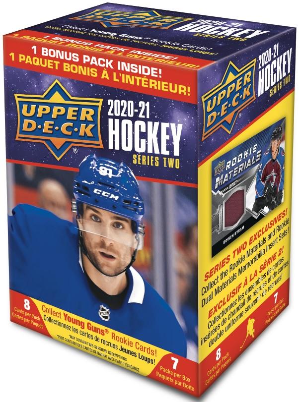 2020-21 Upper Deck Series 2 Hockey Retail Blaster Box