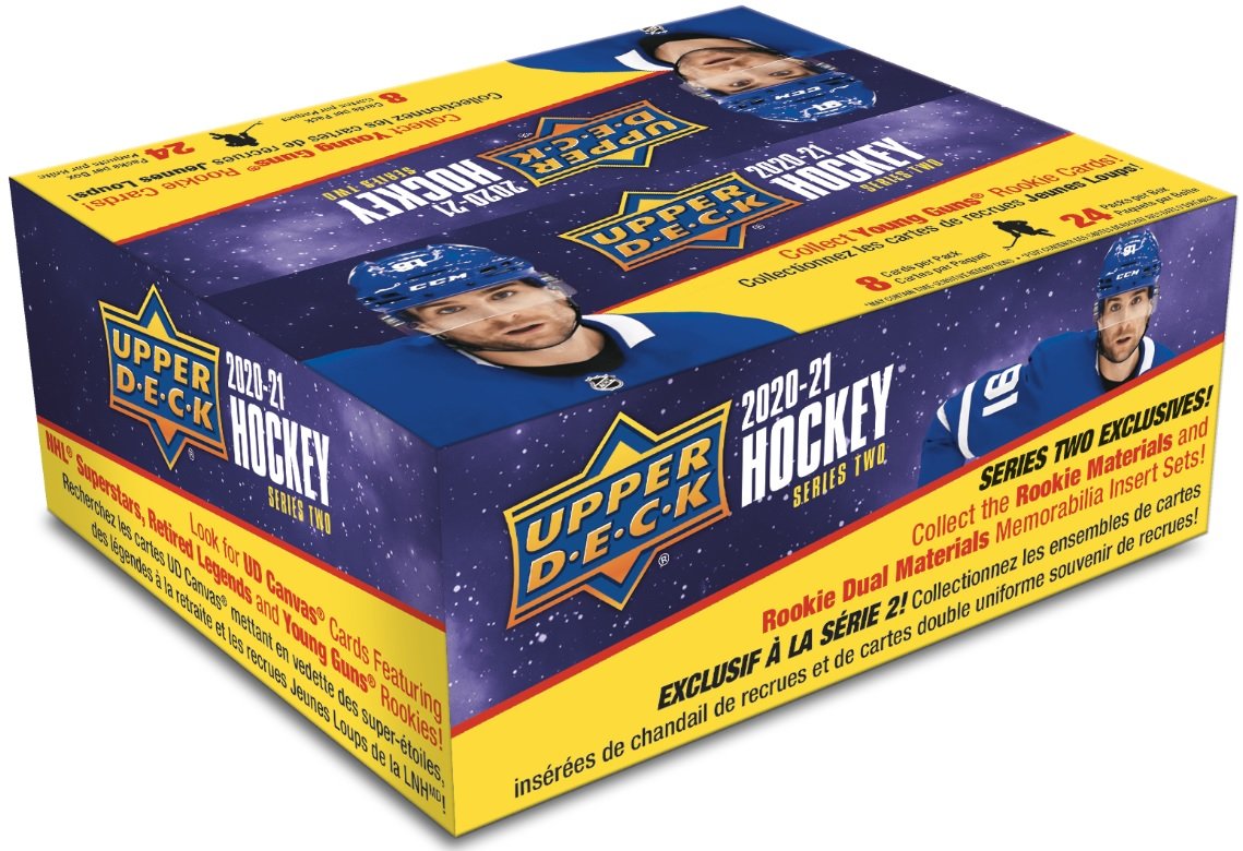 2020-21 Upper Deck Series 2 Hockey Retail Box | Eastridge Sports Cards