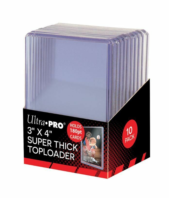 Ultra Pro 180pt UV Top Loaders 10 pack