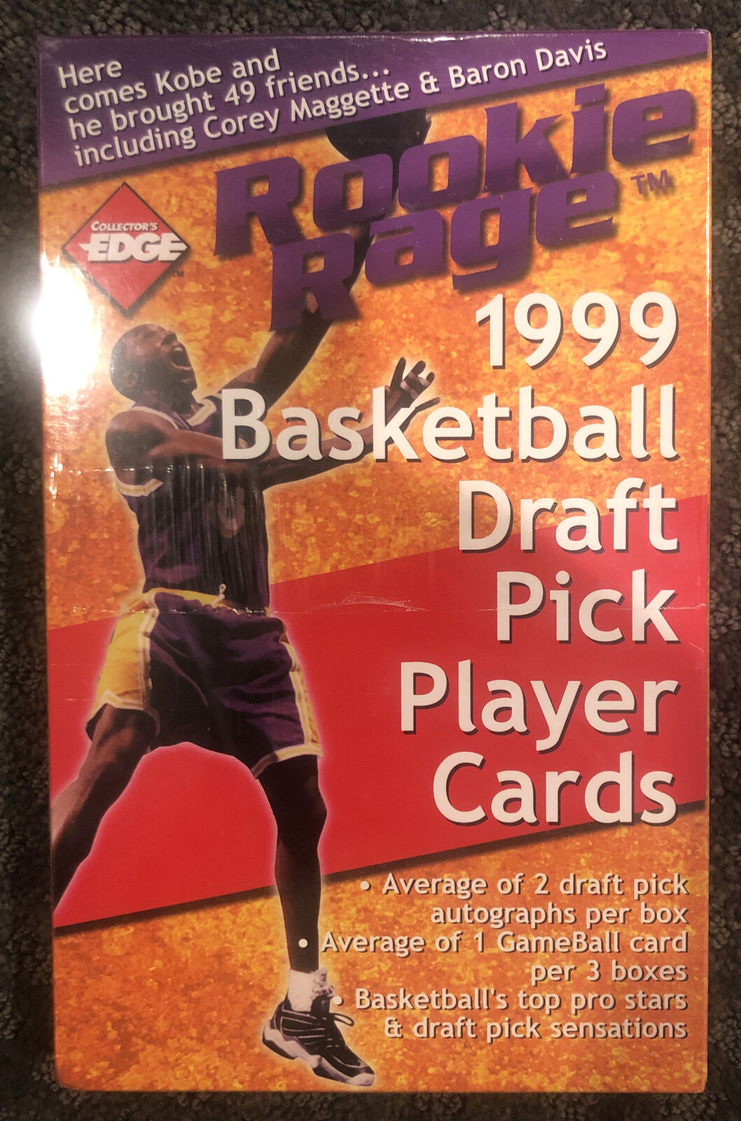 1999-00 Collector's Edge Rookie Rage Hobby Box