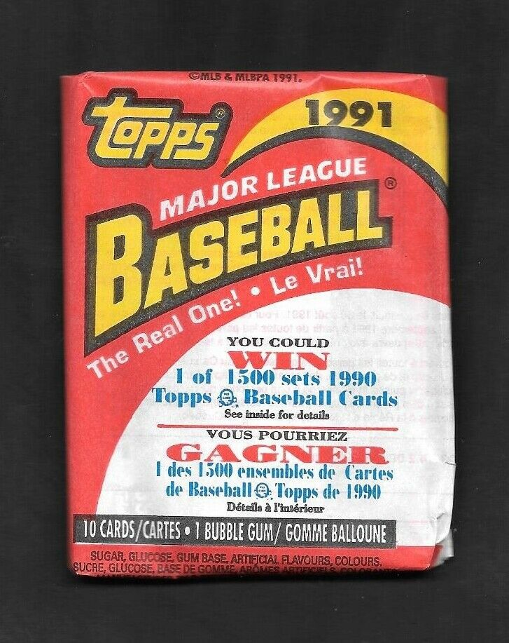 1991 O-Pee-Chee Baseball Hobby Pack