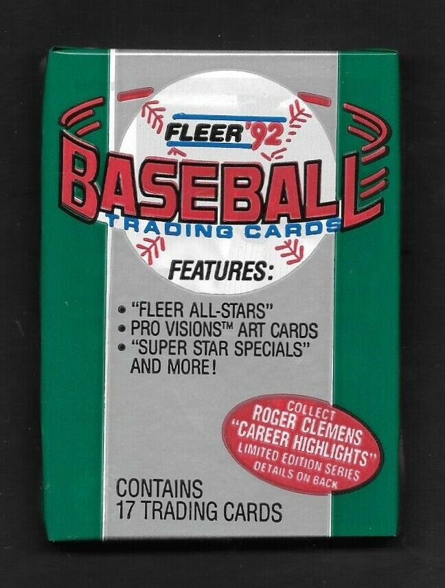 1992 Fleer Baseball Hobby Pack | Eastridge Sports Cards