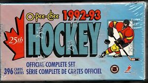 1992-93 O-Pee-Chee Hockey Factory Set | Eastridge Sports Cards