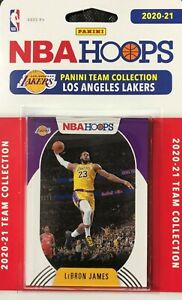 2020-21 Panini NBA Hoops Team Set - Los Angeles Lakers