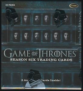 2017 Rittenhouse Game of Thrones Season 6 Hobby Box | Eastridge Sports Cards