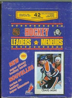 1986-87 O-Pee-Chee Leaders Hobby Box